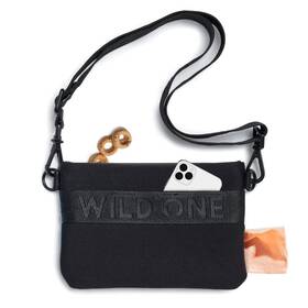 B09hy35db7 Wild One Treat Pouch Fanny Pack Cross-body Bag Recycled Knit Poop Dispenser
