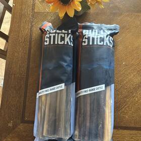 Wild Wolf Bully Sticks 850017898783 12-inch Angus X 2 Pkgs