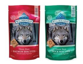 Wilderness 752454688746 Blue Buffalo Trail Treats Grain-free Dog Biscuits 2 Flavor Variety Bundle 1