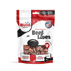 Winni Treats 850062332065 Dog Treat Freeze Dried Beef Liver By