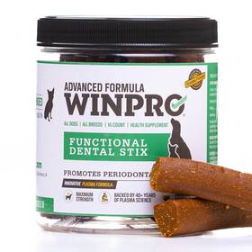 Winpro 854214008235 Pet Functional Dental Stix For Dogs 16 Sticks Plasma Powered Dog Che