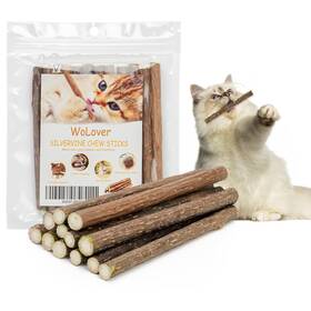 Frxb-js-1219-1134 Wolover Silvervine Sticks For Cats Natural Catnip Matatabi Chew Teeth Molar