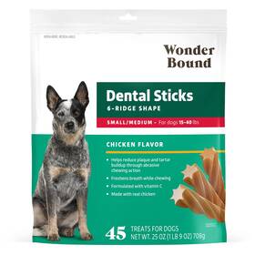 Ff17572 Wonder Bound Chicken Flavor Dental Sticks For Small/medium Dogs 15-40 Lbs 6-