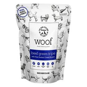031nz-wfd040tb Woof Bb02/26 Beef Green Tripe Treat 1.4oz Freeze Dried Dog