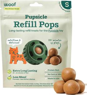 Woof 726084998278 Pupsicle Refill Pops Delicious Long Lasting Dog Treats Pre-made