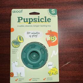 Woof 850017717268 Pupsicle Large Treat Dispensing Toy Durable Non Toxic For Dogs Small