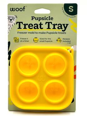 Woof 850017717282 Pupsicle Treat Tray Small Freezer Mold For Refills Low Mess Dog