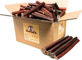Woofleys -colly-100 6 Inch Collagen Sticks For Dogs - 100 Count Bully Stick Rawhide Alte