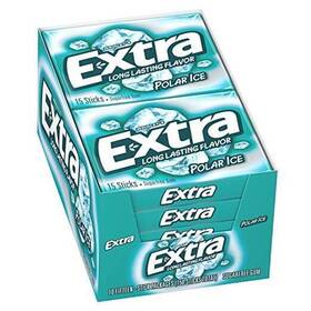 10022000220360 Wrigley Sugarfree Gum 15 Sticks Pack Of 10 Polar Ice