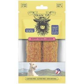 Yellow Yak 857164007945 Happy Teeth Bacon 4 Oz Bag