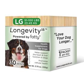 Yummy Combs 840067702079 Longevity15 C15 Fatty Acid Health Supplement For Dogs Healthy Pet Sup