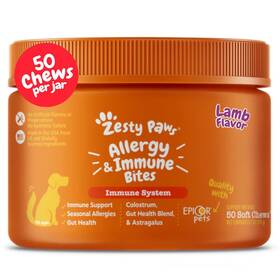 87-vnl0-4vbt Zesty Paws Dog Allergy Relief Chews 50 Count Pack Of 1 - Standard