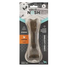 Zeus 022517963913 Nosh Strong Dog Chew Bones Toys For Aggressive Chewers Long Last Inch