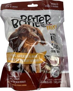 92746 Zeus Better Bones - Bbq Chicken Flavor Mini 24 Pack