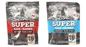 Zo 666628368429 Super Bars Dog Treat Bundle 6 Ounces Each Of Chicken And Beef Recipe Grain