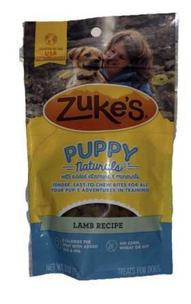 Zukes 613423000986 Naturals Lamb Puppy Treats With Added Vitamins - Ships In 24 Hours