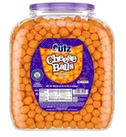Utz Balls Barrel, Tasty Snack Baked With Real Cheddar Cheese, 36.5 Oz. Fixed Price $11.55.