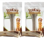 Lot Of 2 Ecokind 4 Stuffed Chewing Shin Bone For Any Dog. Natural. Fixed Price $14.00.
