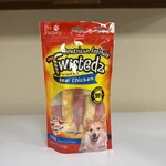 2-PACK Twistedz American Beefhide 7" Wrapped With Real Chicken. Fixed Price $17.99.