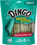 Dingo Tartar And Breath Dental Sticks For All Dogs, 48-COUNT. Fixed Price $8.50.