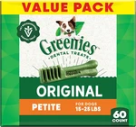 Vet Recommended Greenies Natural Dental Dog Treats. Fixed Price $65.00.