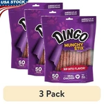 3 Pack Munchy Stix Chicken Rawhide Treats Dogs Chews 50 Count Healthy Dental New. Fixed Price $19.48.