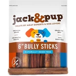 Jack & Pup 6 Inch Thick Bully Sticks (5 Pack). Fixed Price $28.00.