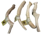 Prairie Dog Deer Antler Chew Naturally Shed Hand Harvested, X-large 8-9", 4-PACK. Fixed Price $43.19.
