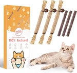 6 Pack Silvervine Sticks Toy, Natural Chew For Indoor Cats & Kittens. Fixed Price $16.99.
