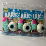 3 Pack Bark Halloween Muttster Madness Spooky Body Part-y Favors Dog Plush Toy. Fixed Price $24.99.