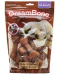 Dreambone Peanut Butter Flavored Rawhide-free Dog Chews Small 22 Oz. (12 Count). Fixed Price $40.99.