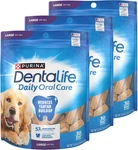 Purina Daily Oral Care Dental Chews For Large Dogs - 90 Ct.. Fixed Price $89.99.