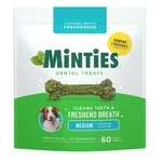 Minties Dental Chews For Medium Dogs, 60 Count - Freshens Breath, Cleans Teeth. Fixed Price $35.18.