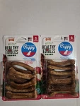 2 Packs Nylabone Puppy Healthy Edibles 8 Natural Chews Lamb Apple 100% Charity. Fixed Price $15.00.