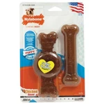 Nylabone Puppy Teething Chew Combo Chicken Flavor Toy. Fixed Price $19.99.