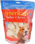 Pet Factory American Beefhide 4-5" Knotted Bones 8 Count (pack Of 1), Natural. Fixed Price $26.02.