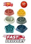 Pet Cat Dog Slow Food Bowl Fat Help Healthy Round Anti-choking Thickened And Non. Fixed Price $8.30.