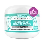 Nootie Dental Wipes For Dogs 60 Count Medicated Chlorhexidine Plaque Remover. Fixed Price $25.19.