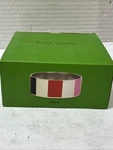 Kate Spade Stainless Steel Pet Dog Bowl New Box, Adventure Stripe Style 16OZ. Fixed Price $24.02.