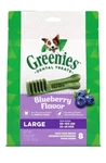 Greenies Blueberry Flavor Large Dog Dental Chews 8 Count Treats 12 Oz. Fixed Price $9.99.