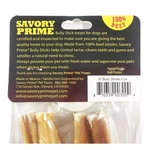 Savory Prime 300 Beef Grain Free Bully Stick Treats 5 In. For Medium Adult Dog. Fixed Price $14.11.