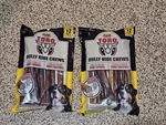 Bag Cadet Toro Bully Hide Chews Dog Food Beef 2X (1.32 Lbs 12 Sticks). Fixed Price $79.00.