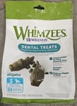 Whimzees Wellness Alligator Dog Dental Treats, Natural Chews, SIZE-34. Fixed Price $29.96.