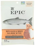 Epic Salmon Bites Maple-glazed Smoked 2.5 Oz Protein Snack Seasoning. Fixed Price $73.99.