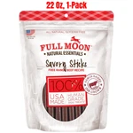 Full Moon All Natural Human Grade Dog Treats, Essential Beef Savory STICKS,22 Oz. Fixed Price $25.99.