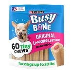 Purina Tiny Chew Bones W/ Middle Made Pork Treats Small Dogs 35.4 Oz.. Fixed Price $38.68.