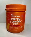 Zesty Paws Allergy & Immune Bites Salmon Flavor Soft Chews For Dogs, 90 Count. Fixed Price $8.78.