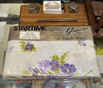 Startime Glamour Single Bed 100% Fine Cotton Brazilian Sheets Purple Flowers. Fixed Price $18.65.