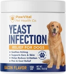 Natural Yeast Infection Treatment For Dogs, 150 Chews Anti Support. Fixed Price $26.99.