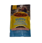 Zukes Naturals Tender Salmon Puppy Treats With Added Vitamins (ships 24 Hour). Fixed Price $12.88.